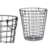 BLACK STEEL BASKET
