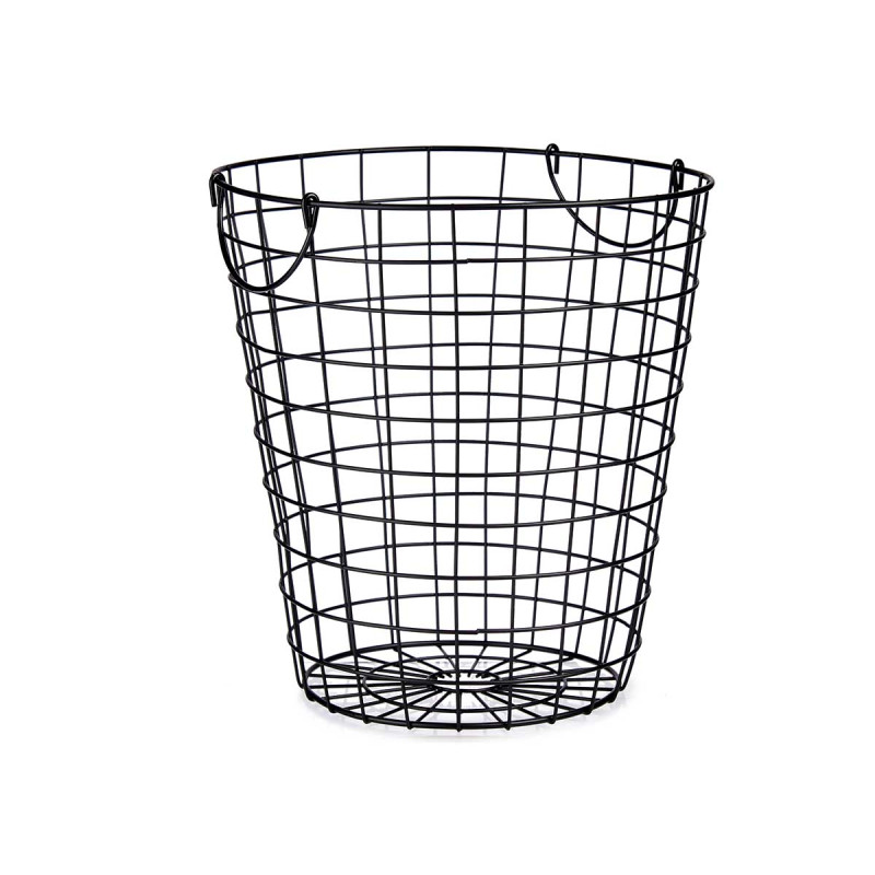 BLACK STEEL BASKET