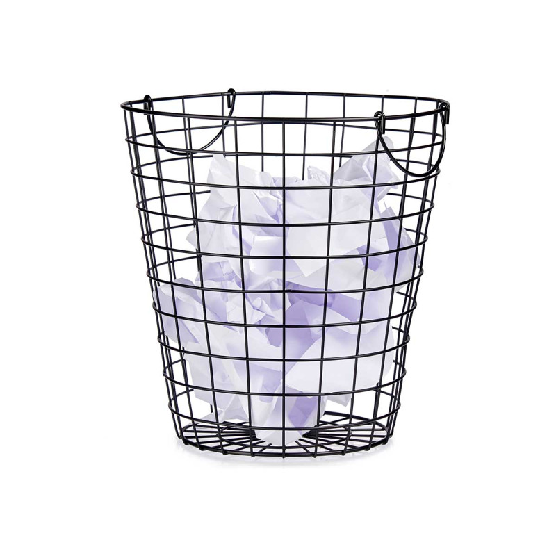 BLACK STEEL BASKET