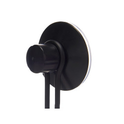 CABIDE METAL PRETO MATE 1 GANCHO