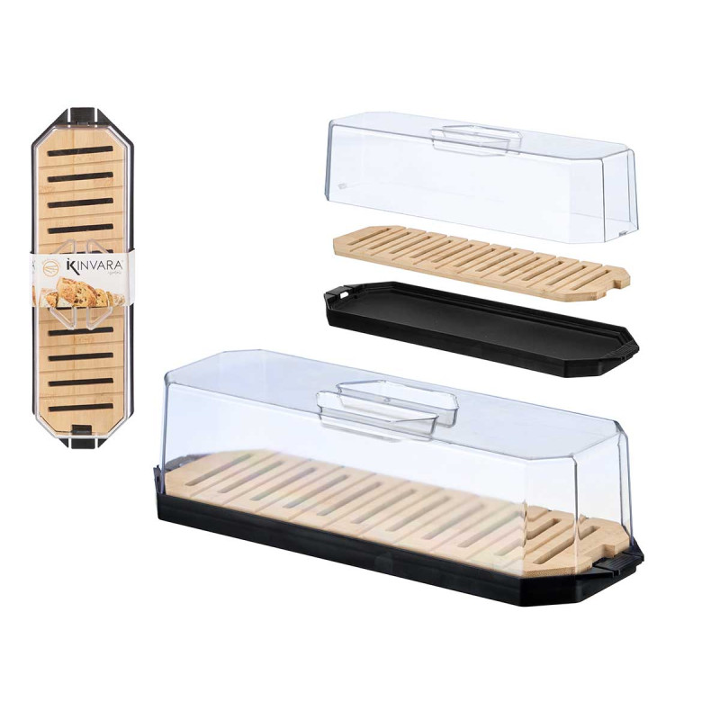 PORTAPANE SINGOLO NERO