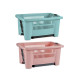 CESTA ROPA PATAS PLEGABLES SURT 2 COL ROSA VERDE