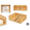 SUPORTE GUARDANAPOS BAMBU