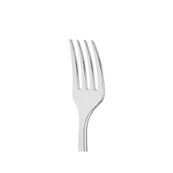 SET 24 GARFOS SOBREMESA PLASTICO PRATEADO