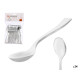 SET 24 PLASTIC COFFEE SPOON SILVER