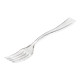 SET 36 FOURCHETTES DESSERT PLASTIQUE TRANSPARENT