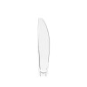 SET 18 COLTELLO PLASTICA TRASPARENTE