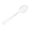SET 18 TRANSPARENT PLASTIC SPOON
