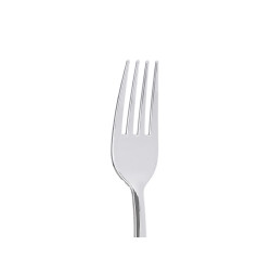 SET 12 PLASTIC SILVER FORK