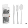 SET 24 PLASTIC SILVER UTENSILS