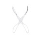 PINZA SERVIR PLASTICO TRANSPARENTE