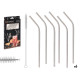 SET 6 STEEL STRAW WITH CLEANER