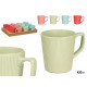 TAZZA COLAZIONE MANICO ASS 4 COL VIVACI 420ML