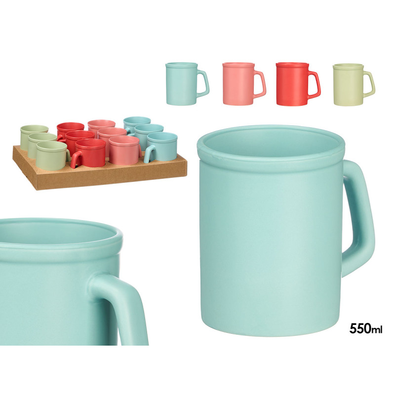 JUG ASRT 4 BRIGHT COLORS  550ML