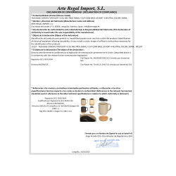 TASSE BASE LIÈGE COUVERCLE ASSORT 4 COULEURS NEUTR