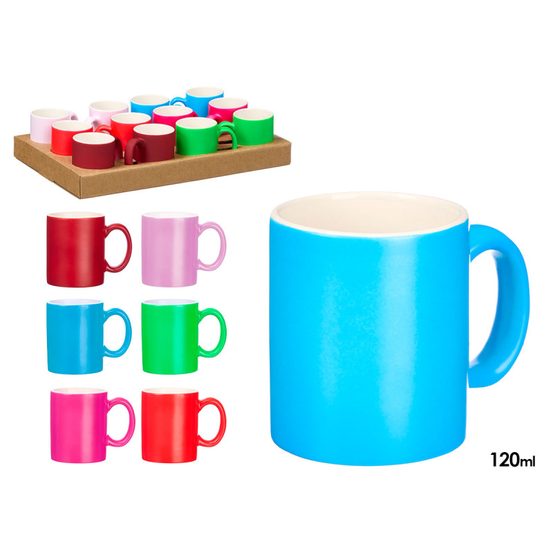 TAZA NEON SURT 6 COL 120 ML