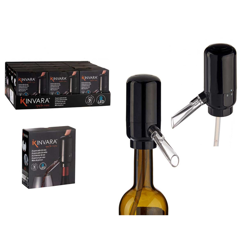 DISTRIBUTEUR VIN ELECTRIQUE NOIR