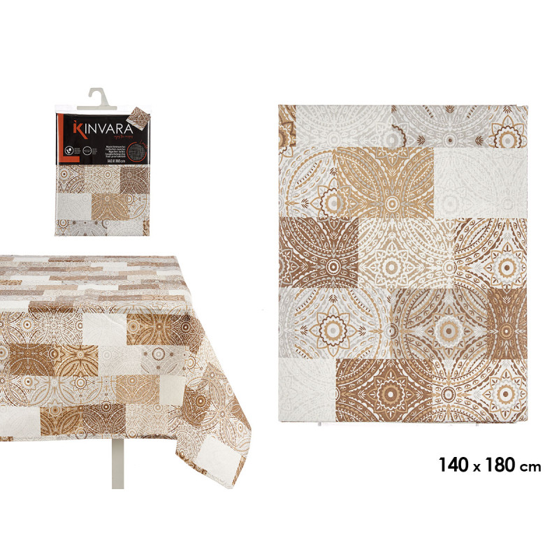 TOVAGLIA TELA ANTIMAC 140X180CM PIASTR BEIGE
