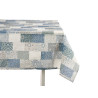 TOVAGLIA TELA ANTIMAC 140X180CM PIASTRELLA BLU