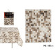 TOVAGLIA TELA ANTIMAC 140X180CM QUADR BEIGE