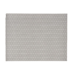 140X180CM GREY STAR STAIN RESIST CANVAS TABLECL 