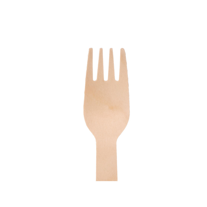 SET 24 WOODEN FORKS