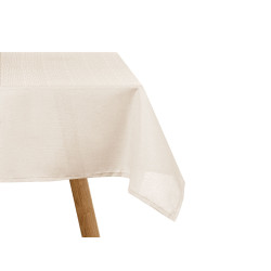 MANTEL POLIESTER 140X240CM PERLA