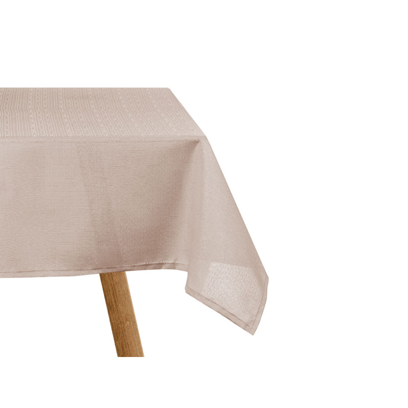 POLYESTER TABLECLOTH 140X180CM LIGHT GREY