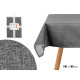 POLYESTER TABLECLOTH 140X180CM DARK GREY