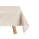 POLYESTER TABLECLOTH 140X240CM ECRU
