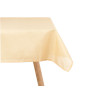 POLYESTER TABLECLOTH 140X140CM BEIGE