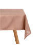 POLYESTER TABLECLOTH 140X140CM PALE PINK