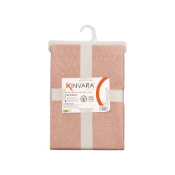 POLYESTER TABLECLOTH 140X140CM PALE PINK