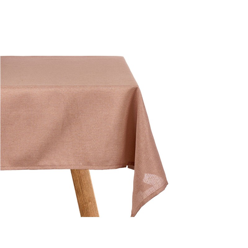 TOALHA DE MESA POLIÉSTER 140X180CM ROSA