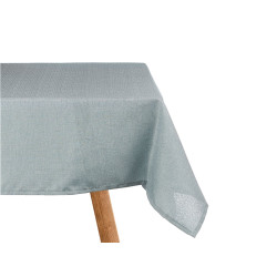 NAPPE EN POLYESTER 140X140CM BLEU PÂLE
