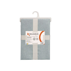 NAPPE EN POLYESTER 140X140CM BLEU PÂLE