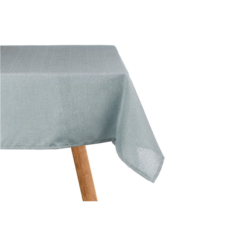 MANTEL POLIESTER 140X240CM AZUL PALO