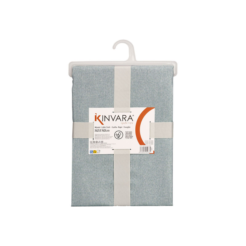 NAPPE EN POLYESTER 140X240CM BLEU PÂLE