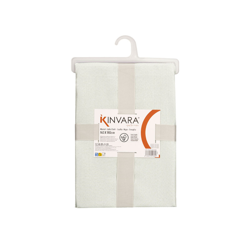 TOALHA DE MESA POLIÉSTER 140X240CM VERDE