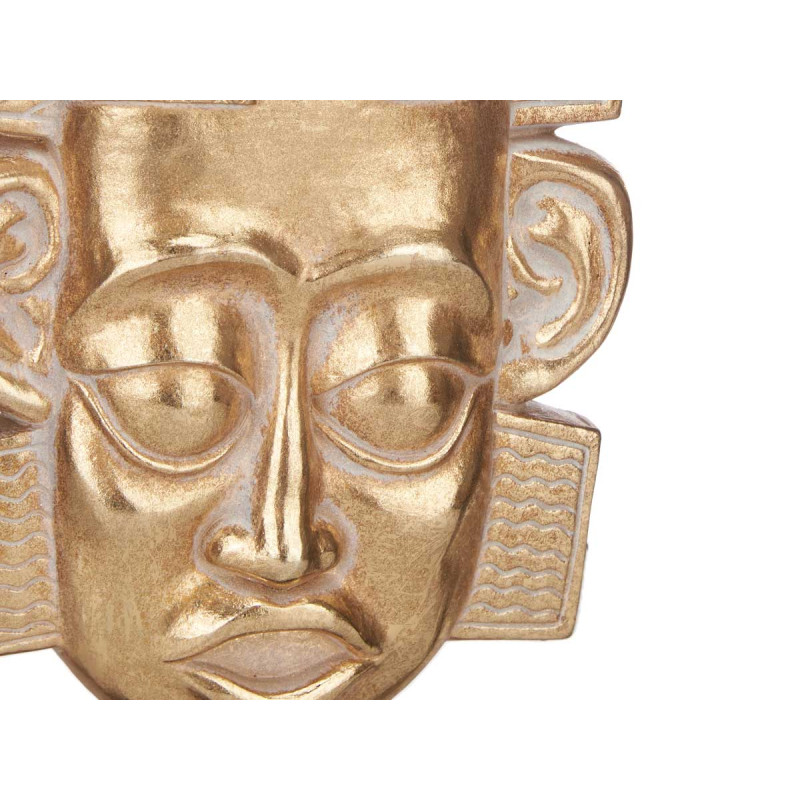 CABEZA INDIO CON BASE ORO