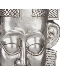 CABEZA INDIO CON BASE PLATA