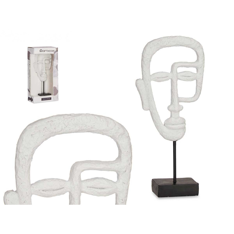 VISAGE AVEC BASE BLANCHE