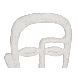 VISAGE AVEC BASE BLANCHE