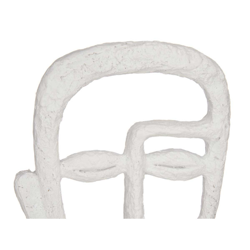 VISAGE AVEC BASE BLANCHE
