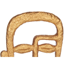 VISAGE AVEC BASE D´OR