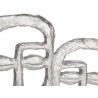 DOUBLE VISAGE AVEC BASE ARGENT