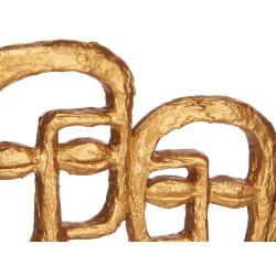 DOUBLE VISAGE AVEC BASE OR