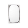 MIROIR RECTANGULAIRE POIGNÉE SIMILI-CUIR NOIR