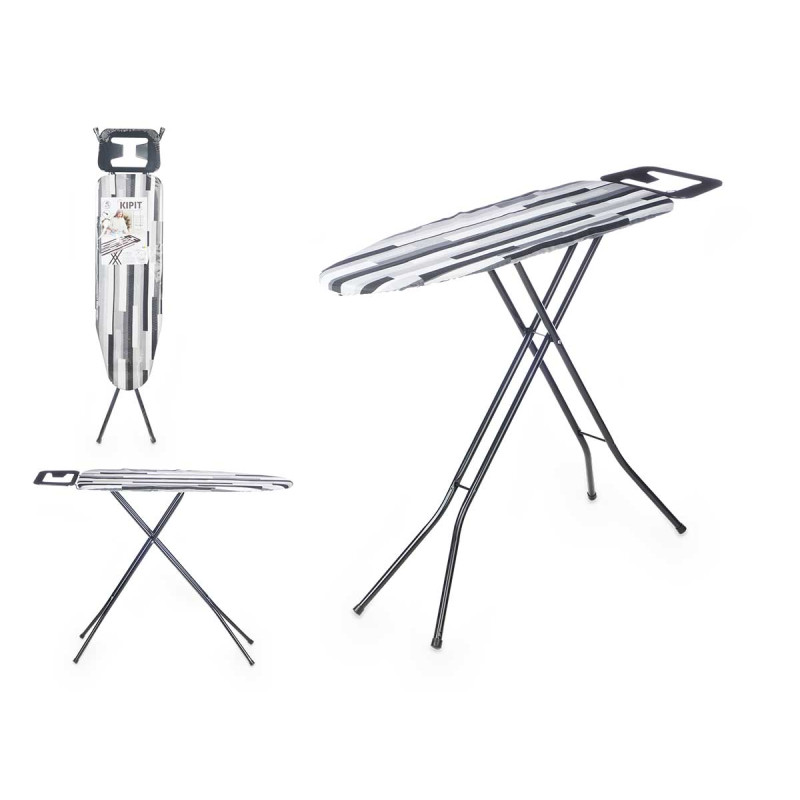 TAVOLO DA STIRO 30X97CM RIGHE BIANCO E NERO 