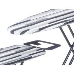TAVOLO DA STIRO 30X97CM RIGHE BIANCO E NERO 